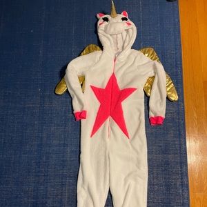 Rainbow unicorn onesie